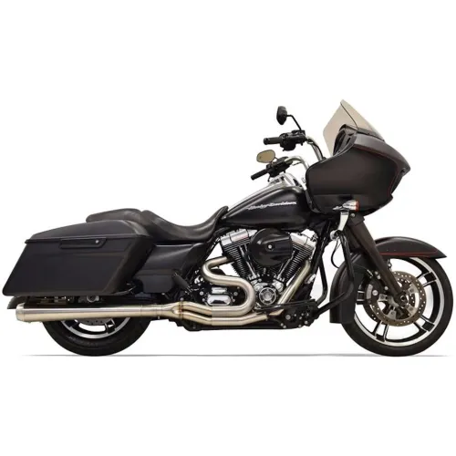 PartzBiz HD: 3455678-Bassani Stainless Road Rage 2 Into 1 Exhaust Header System Harley Touring 95-16 PartzBiz HD: 3455678-Bassani Stainless Road Rage 2 Into 1 Exhaust Header System Harley Touring 95-16