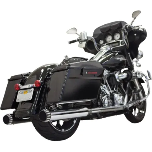 PartzBiz HD: 3471639-Bassani 4” Quiet DNT Chrome Megaphone Slip On Muffler Pipes Harley Touring 99-16 PartzBiz HD: 3471639-Bassani 4” Quiet DNT Chrome Megaphone Slip On Muffler Pipes Harley Touring 99-16