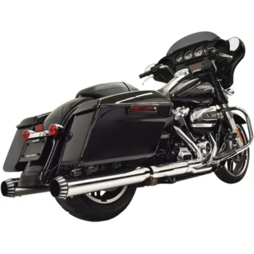 PartzBiz HD: 3471641-Bassani 4” Quiet DNT Megaphone Slip On Mufflers Exhaust Pipes Harley Touring 17+ PartzBiz HD: 3471641-Bassani 4” Quiet DNT Megaphone Slip On Mufflers Exhaust Pipes Harley Touring 17+