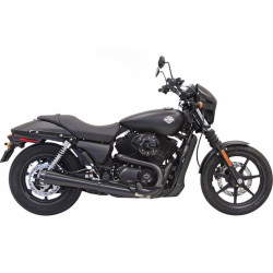 PartzBiz HD 1527RB - New Bassani 4” Black Exhaust Slip-On Megaphone Muffler Harley Street XG 500 750 PartzBiz HD 1527RB - New Bassani 4” Black Exhaust Slip-On Megaphone Muffler Harley Street XG 500 750