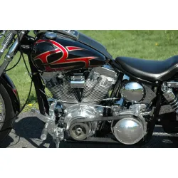 PartzBiz HD SHS-600 - BDL 2” Shorty Open Belt Drive Primary Kit 1970-1978 Harley Shovelhead Big Twin PartzBiz HD SHS-600 - BDL 2” Shorty Open Belt Drive Primary Kit 1970-1978 Harley Shovelhead Big Twin