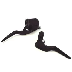 PartzBiz HD 53303 - Biker’s Choice Black Custom Handlebar Control Kit 9/16” Bore Cable Clutch 1” PartzBiz HD 53303 - Biker’s Choice Black Custom Handlebar Control Kit 9/16” Bore Cable Clutch 1”