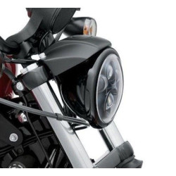 PartzBiz HD 5 1/2-01A/B-KY - Gloss Black 5.75” Replacement Headlight Trim Ring Harley Dyna Sportster Softail PartzBiz HD 5 1/2-01A/B-KY - Gloss Black 5.75” Replacement Headlight Trim Ring Harley Dyna Sportster Softail