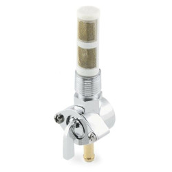 PartzBiz HD 011409 - Gas Tank 3/8 NPT Petcock Early Style Chrome OEM 62125-55B Harley XL FL FX 57-75 PartzBiz HD 011409 - Gas Tank 3/8 NPT Petcock Early Style Chrome OEM 62125-55B Harley XL FL FX 57-75
