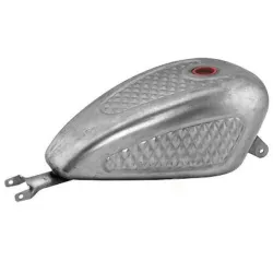 PartzBiz HD 63585D - 3.3 Gallon EFI Gas Tank Diamond Pleated Indented Harley Sportster XL 2007-2021 PartzBiz HD 63585D - 3.3 Gallon EFI Gas Tank Diamond Pleated Indented Harley Sportster XL 2007-2021