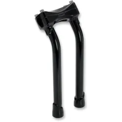 PartzBiz HD 6404-201-12 - Biltwell Black Murdock 12” Pullback Steel Risers Clamp Harley Softail Dyna XL PartzBiz HD 6404-201-12 - Biltwell Black Murdock 12” Pullback Steel Risers Clamp Harley Softail Dyna XL
