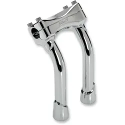 PartzBiz HD 6404-105-08 - Biltwell Chrome Murdock 8” Pullback Risers Clamp Harley Softail Dyna Sportster PartzBiz HD 6404-105-08 - Biltwell Chrome Murdock 8” Pullback Risers Clamp Harley Softail Dyna Sportster