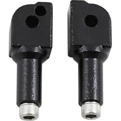 PartzBiz HD 0107-1664-01 - Biltwell Inc. Black Male Clevis Passenger Foot Peg Rest Mounts Harley Softail M8 PartzBiz HD 0107-1664-01 - Biltwell Inc. Black Male Clevis Passenger Foot Peg Rest Mounts Harley Softail M8