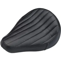 PartzBiz HD 4005-105 - Biltwell Midline Seat Tuck N Roll Black Solo Classic Retro Style Custom Chopper PartzBiz HD 4005-105 - Biltwell Midline Seat Tuck N Roll Black Solo Classic Retro Style Custom Chopper
