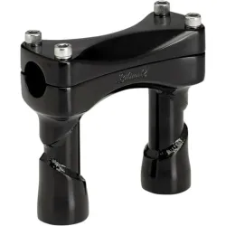 PartzBiz HD PU0602-0761 - BILTWELL Murdock Risers Black 4” Motorcycle Harley Custom Dyna Club Bike PartzBiz HD PU0602-0761 - BILTWELL Murdock Risers Black 4” Motorcycle Harley Custom Dyna Club Bike