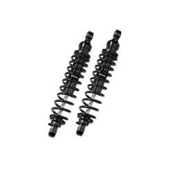 PartzBiz HD 783114 - Bitubo Black 11” Rear Shocks Spring Suspension WMEo Pair Set Harley Dyna 91-17