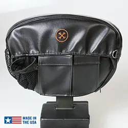 PartzBiz HD 530924 - พนักพิงผู้โดยสารทรงวินเทจ Bone Mountain สีดำ สีส้ม Harley Organizer PartzBiz HD 530924 - พนักพิงผู้โดยสารทรงวินเทจ Bone Mountain สีดำ สีส้ม Harley Organizer