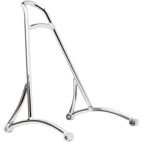 PartzBiz HD: 3446788-Burly Chrome Short 13” Tall Sissy Bar Backrest One-Piece Harley Dyna 2006-2017 PartzBiz HD: 3446788-Burly Chrome Short 13” Tall Sissy Bar Backrest One-Piece Harley Dyna 2006-2017