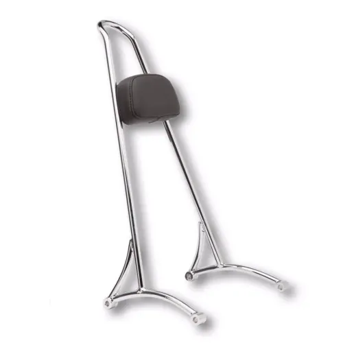 PartzBiz HD: 3446796-Burly Chrome Tall Sissy Bar Pad Backrest Harley Sportster Xl 2004-2017 Bobber PartzBiz HD: 3446796-Burly Chrome Tall Sissy Bar Pad Backrest Harley Sportster Xl 2004-2017 Bobber