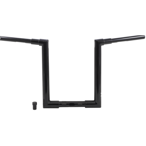 PartzBiz HD: 3488308-Burly Jason 1-1/2” Apes Handlebars 14” Black Harley Notched Slotted Dimpled