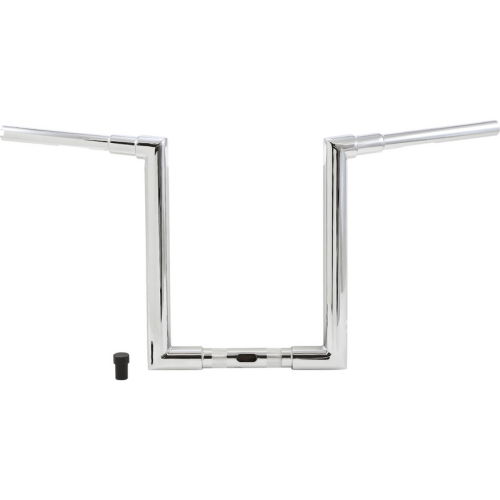 PartzBiz HD: 3488306-Burly Jason 1-1/2” Apes Handlebars 14” Chrome Harley Notched Slotted Dimpled