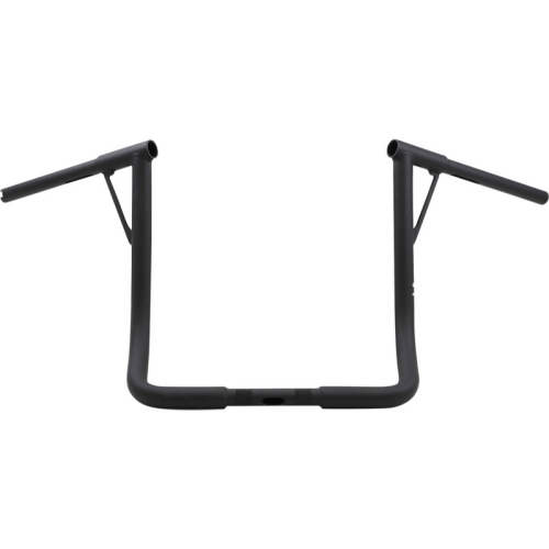 PartzBiz HD: 3488348-Burly Louie B 1-1/4” Ape Handlebars 16” Black Harley Notched Slotted Drilled