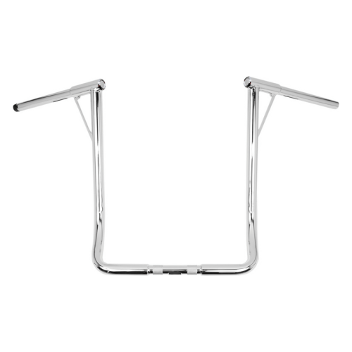 PartzBiz HD: 3488350-Burly Louie B 1-1/4” Ape Handlebars 19” Chrome Harley Notched Slotted Drilled PartzBiz HD: 3488350-Burly Louie B 1-1/4” Ape Handlebars 19” Chrome Harley Notched Slotted Drilled