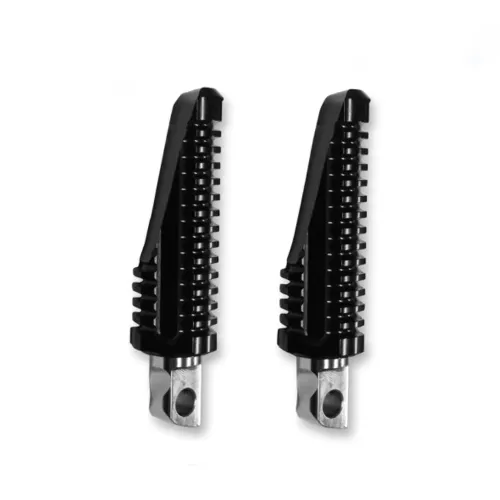 PartzBiz HD: 3446644-Burly Black Aluminum CNC Havoc Foot Pegs Harley Softail Sportster Dyna Touring