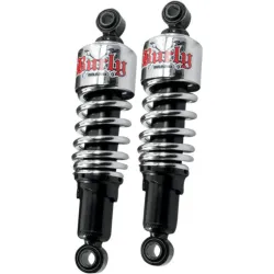 PartzBiz HD B28-1202 - Burly Chrome 10.5‚” ชุดลดแรงกระแทกด้านหลัง Slammer 1991-2017 Harley Dyna FXD PartzBiz HD B28-1202 - Burly Chrome 10.5‚” ชุดลดแรงกระแทกด้านหลัง Slammer 1991-2017 Harley Dyna FXD