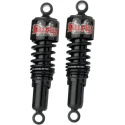 PartzBiz HD B28-1202B - Burly Brand Black 10.5″” Slammer ลดแรงกระแทกด้านหลังคู่ 1991-2017 Harley Dyna PartzBiz HD B28-1202B - Burly Brand Black 10.5″” Slammer ลดแรงกระแทกด้านหลังคู่ 1991-2017 Harley Dyna