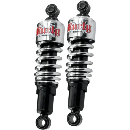 PartzBiz HD: 3444558-Burly Chrome 10.5‚” ชุดลดแรงกระแทกด้านหลัง Slammer 1988-2003 Harley Sportster PartzBiz HD: 3444558-Burly Chrome 10.5‚” ชุดลดแรงกระแทกด้านหลัง Slammer 1988-2003 Harley Sportster