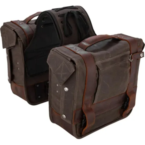 PartzBiz HD: 3460520-Burly Brand Throw Over Brown Leather Saddlebags Harley Indian Universal Custom PartzBiz HD: 3460520-Burly Brand Throw Over Brown Leather Saddlebags Harley Indian Universal Custom