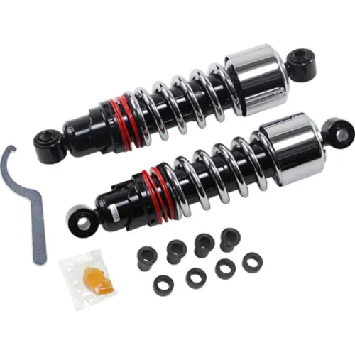 PartzBiz HD: 3467668-Burly Brand 10.5” 11.5” Slammer Plus Shocks Lowered Chrome Harley 91-17 Dyna FXD PartzBiz HD: 3467668-Burly Brand 10.5” 11.5” Slammer Plus Shocks Lowered Chrome Harley 91-17 Dyna FXD