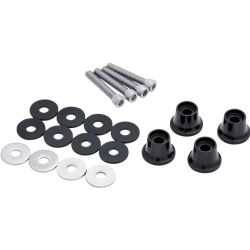PartzBiz HD 20420 - Ciro Luggage Rack Lift Kit Black 1/2” Easy Install Harley Tour-Pak