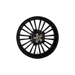 PartzBiz HD 3D-ATL185SBABST - Coastal Moto Black Atlantic Precision Wheel Rim 18 5.5 2009+ Harley Touring ABS