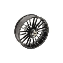PartzBiz HD 3D-ATL185BCABST - Coastal Moto Black Atlantic Precision Wheel Rim 18 5.5 2009+ Harley Touring ABS