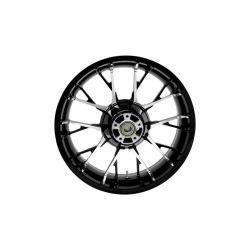 PartzBiz HD 3D-MAR185BCABST - Coastal Moto Black Cut Marlin Precision 18 5.5 Rear Wheel Rim 09+ Harley Touring