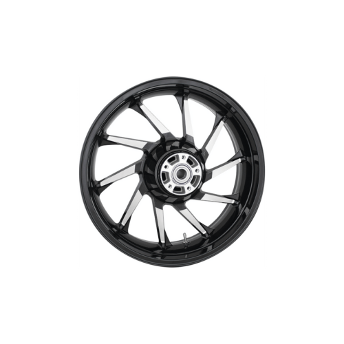 PartzBiz HD: 3480534-Coastal Moto Black Hurricane Precision Wheel Rim 18 5.5 09+ Harley Touring ABS PartzBiz HD: 3480534-Coastal Moto Black Hurricane Precision Wheel Rim 18 5.5 09+ Harley Touring ABS