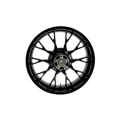 PartzBiz HD 3D-MAR185SBABST - Coastal Moto Black Marlin Precision 18 5.5 Rear Wheel Rim 2009+ Harley Touring