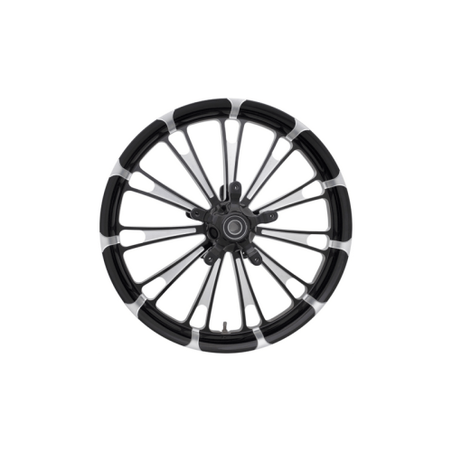 PartzBiz HD: 3490324-Coastal Moto Fuel Front Wheel Rim Black Cut 21 x 3.25” DD ABS Harley Touring 08+