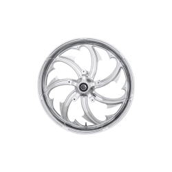 PartzBiz HD FRY-213-CH-ABST - Coastal Moto Fury Front Wheel Rim Chrome 21 x 3.25” DD ABS Harley Touring 08+