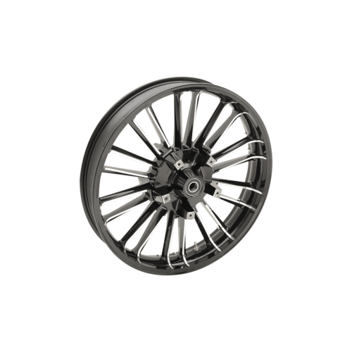 PartzBiz HD: 3448883-Coastal Moto Black Cut Atlantic Precision 21x3.5 Wheel Rim 2008+ Harley Touring PartzBiz HD: 3448883-Coastal Moto Black Cut Atlantic Precision 21x3.5 Wheel Rim 2008+ Harley Touring