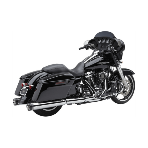 PartzBiz HD: 3481638-Cobra 4.5” Neighbor Haters Slip-On Chrome Mufflers Pipes 17+ M8 Harley Touring PartzBiz HD: 3481638-Cobra 4.5” Neighbor Haters Slip-On Chrome Mufflers Pipes 17+ M8 Harley Touring