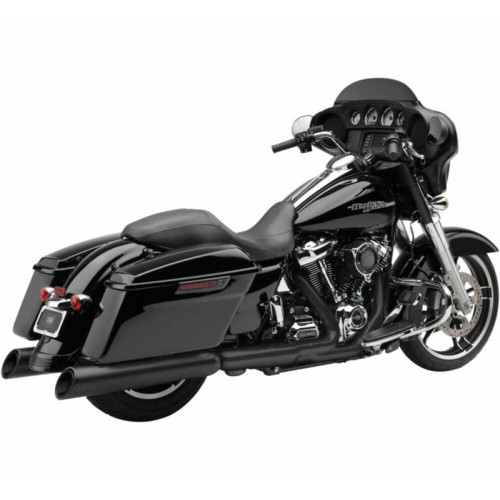 PartzBiz HD: 3480068-Cobra 4.5” Neighbor Haters Upper Cut Slip-On Black Mufflers 17+ Harley Touring PartzBiz HD: 3480068-Cobra 4.5” Neighbor Haters Upper Cut Slip-On Black Mufflers 17+ Harley Touring