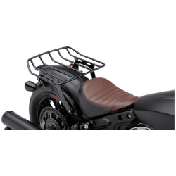 PartzBiz HD 502-2605B - Cobra Big Ass Detachable Luggage Rack Solo Seat Black Each Indian Bobber 18-22 PartzBiz HD 502-2605B - Cobra Big Ass Detachable Luggage Rack Solo Seat Black Each Indian Bobber 18-22