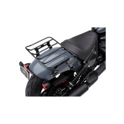 PartzBiz HD 502-2602B - Cobra Big Ass Detachable Luggage Rack Solo Seat Black Each Indian Chief 2022 PartzBiz HD 502-2602B - Cobra Big Ass Detachable Luggage Rack Solo Seat Black Each Indian Chief 2022