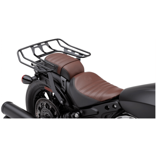 PartzBiz HD: 3482459-Cobra Big Ass Detachable Wrap Around Rack 2-Up Black Each Indian Bobber 18-22 PartzBiz HD: 3482459-Cobra Big Ass Detachable Wrap Around Rack 2-Up Black Each Indian Bobber 18-22
