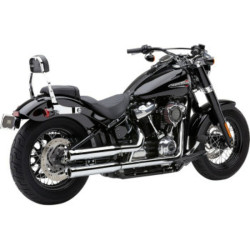 PartzBiz HD 6048 - Cobra Chrome 3-3.25” Neighbor Hater Slip-On Mufflers Pipes Harley Softail M8 18+ PartzBiz HD 6048 - Cobra Chrome 3-3.25” Neighbor Hater Slip-On Mufflers Pipes Harley Softail M8 18+