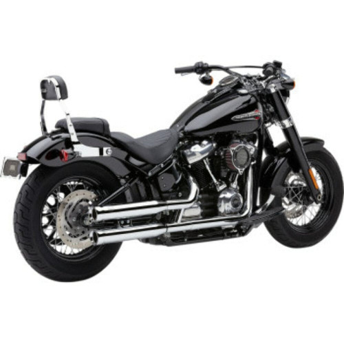 PartzBiz HD: 3484190-Cobra Chrome 3-3.25” Neighbor Hater Slip-On Mufflers Pipes Harley Softail M8 18+ PartzBiz HD: 3484190-Cobra Chrome 3-3.25” Neighbor Hater Slip-On Mufflers Pipes Harley Softail M8 18+