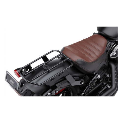 PartzBiz HD: 3482500-Cobra Detachable Luggage Rack Solo Seat Black Each Indian Bobber 18-22 PartzBiz HD: 3482500-Cobra Detachable Luggage Rack Solo Seat Black Each Indian Bobber 18-22