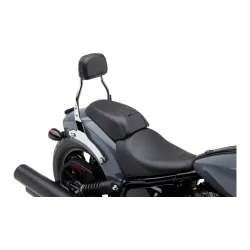 PartzBiz HD 502-2012 - Cobra Detachable Mini Backrest Chrome Sissy Bar 16” Indian Chieftain 2022