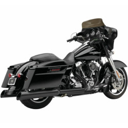 PartzBiz HD 6288RB - Cobra Neighbor Hater Black 4.5 Upper Cut Slip On Mufflers Exhaust Harley Touring PartzBiz HD 6288RB - Cobra Neighbor Hater Black 4.5 Upper Cut Slip On Mufflers Exhaust Harley Touring