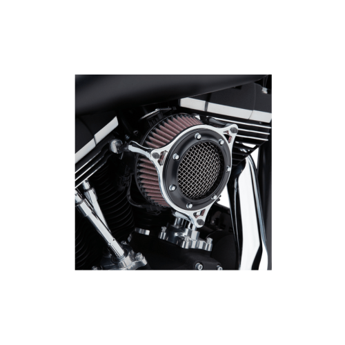 PartzBiz HD: 3489516-Cobra RPT Venturi Air Cleaner Filter Intake Kit Chrome Black Harley Softail 18+ PartzBiz HD: 3489516-Cobra RPT Venturi Air Cleaner Filter Intake Kit Chrome Black Harley Softail 18+