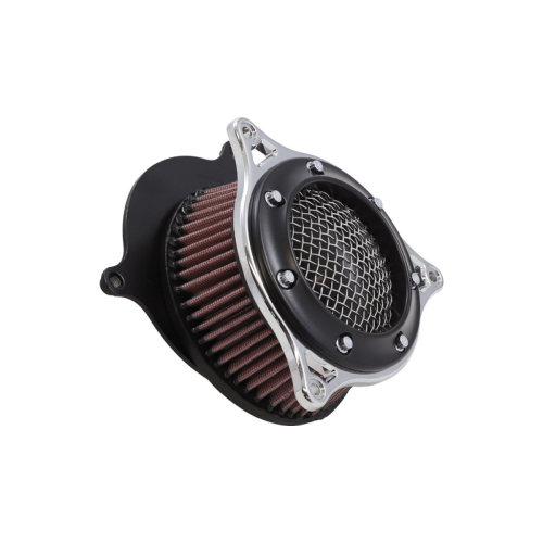 PartzBiz HD: 3489526-Cobra RPT Venturi Air Cleaner Filter Kit Chrome Black Harley Big Twin 99-17 PartzBiz HD: 3489526-Cobra RPT Venturi Air Cleaner Filter Kit Chrome Black Harley Big Twin 99-17