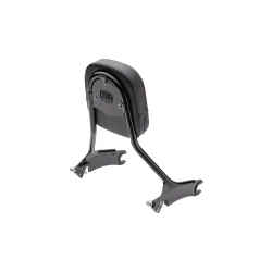 PartzBiz HD 502-2005B - Cobra Tall Detachable Backrest Black Sissy Bar Round Pad Indian Chieftain 14-22 PartzBiz HD 502-2005B - Cobra Tall Detachable Backrest Black Sissy Bar Round Pad Indian Chieftain 14-22
